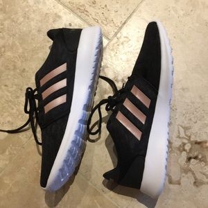 black and gold adidas shoes